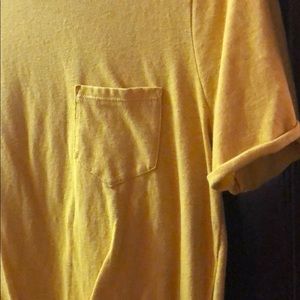 Mustard JCrew Tee